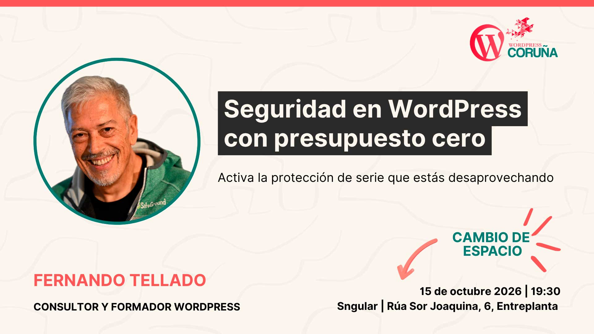 🔥 Seguridade en WordPress con orzamento cero